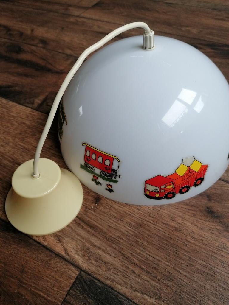 Vintage Oude Herda Lamp Kinderkamer 30 cm. Jaren 60 70 80, Ophalen of Verzenden, Gebruikt, Lamp