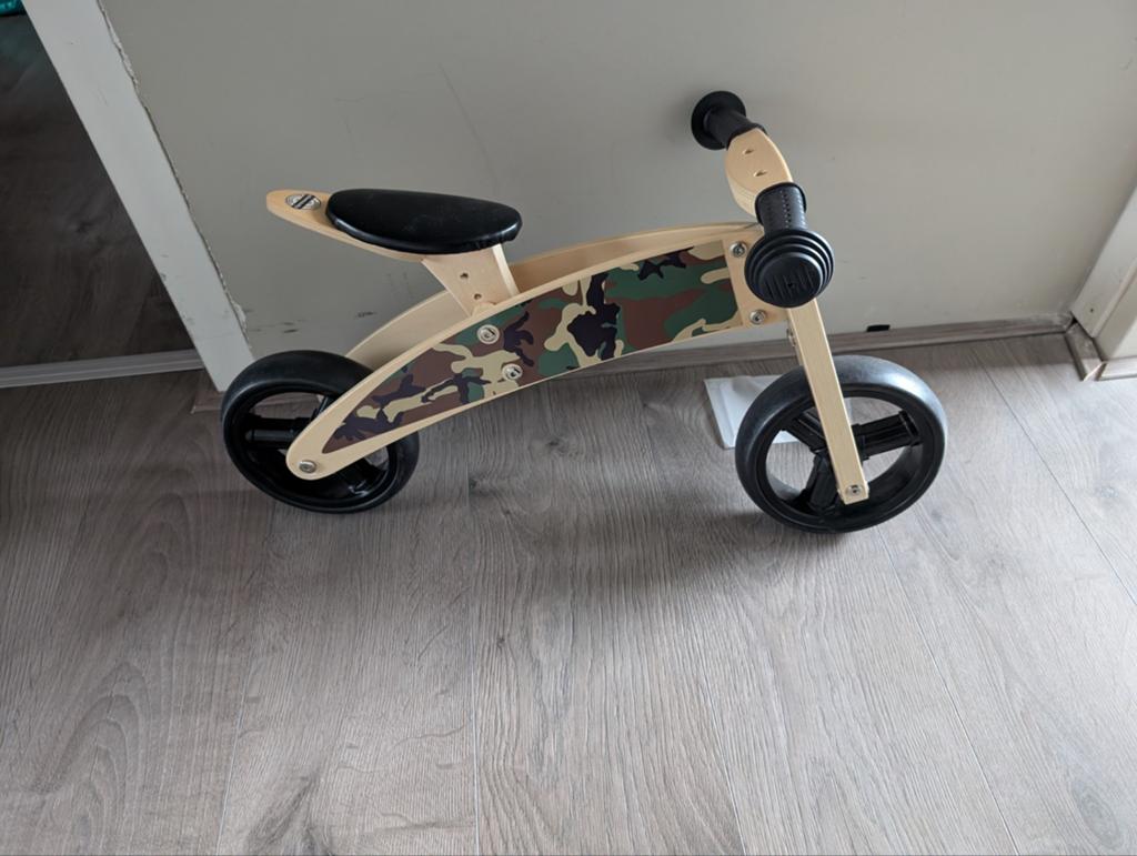 Loopfiets, Ophalen, Loopfiets