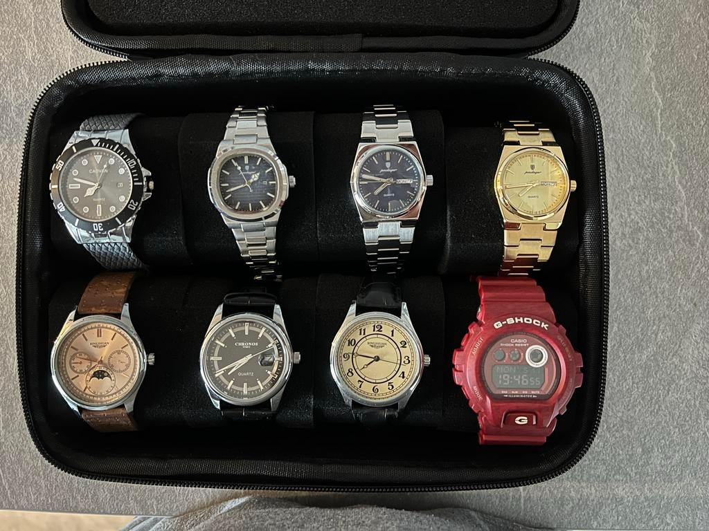Diverse Quartz Horloges: Simpel tot Kwaliteit (ook G-Shock), Sieraden, Tassen en Uiterlijk, Horloges | Dames, Overige materialen