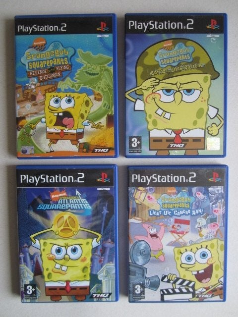 Spongebob PS2 Playstation 2, Gebruikt, 1 speler, Ophalen of Verzenden, Vanaf 3 jaar
