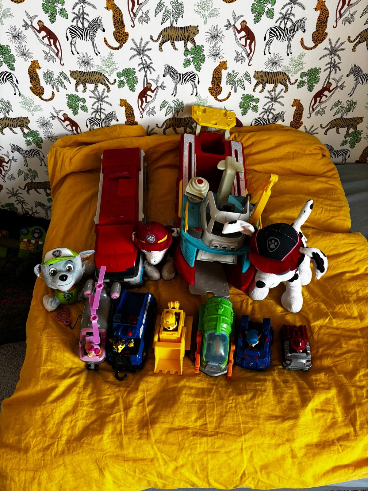 Paw patrol pakket, Ophalen, Gebruikt