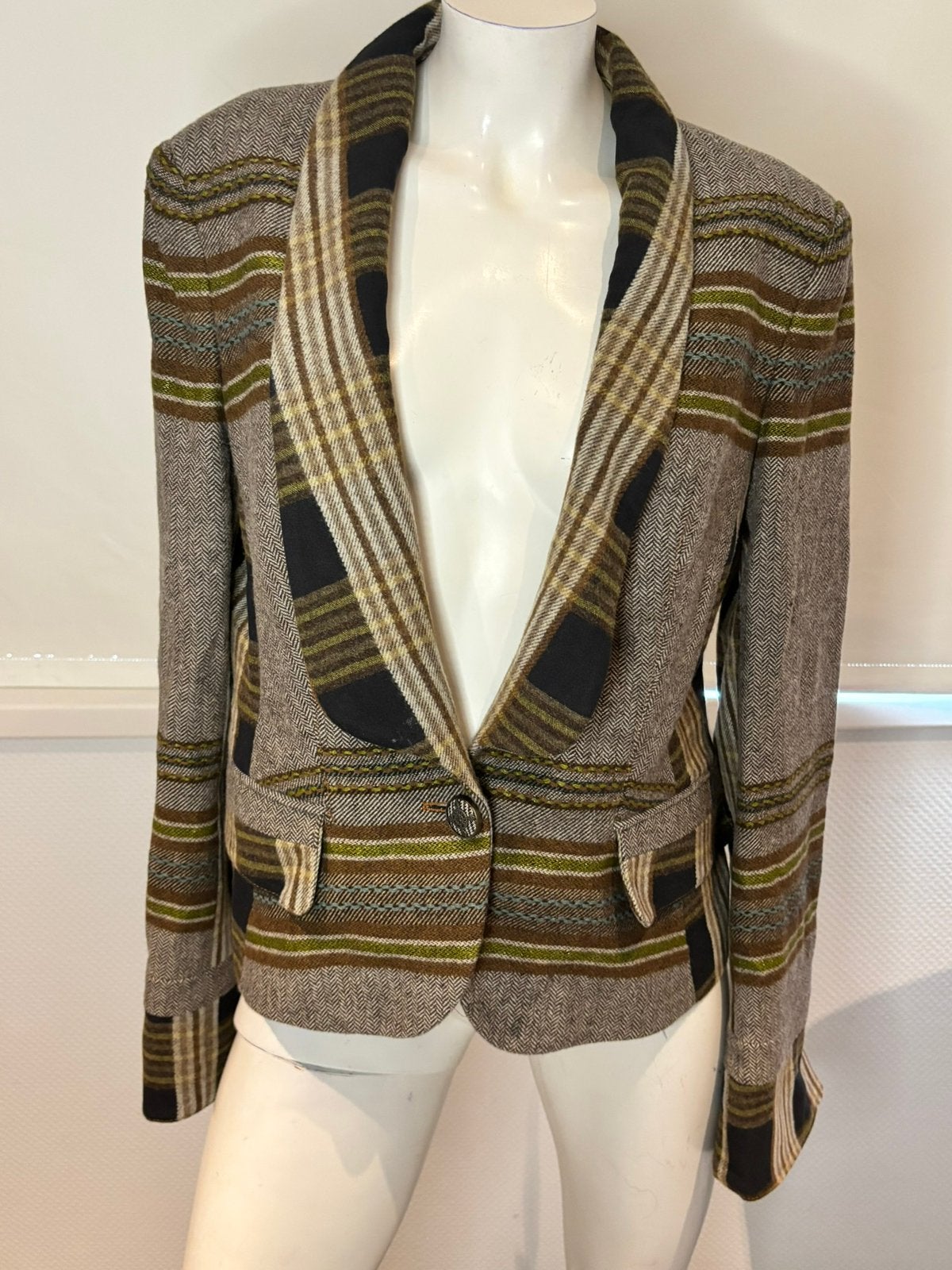 Just cavalli jasje maat it 48. Nl 42, Meerkleurig, ., Maat 42/44 (L), Ophalen of Verzenden