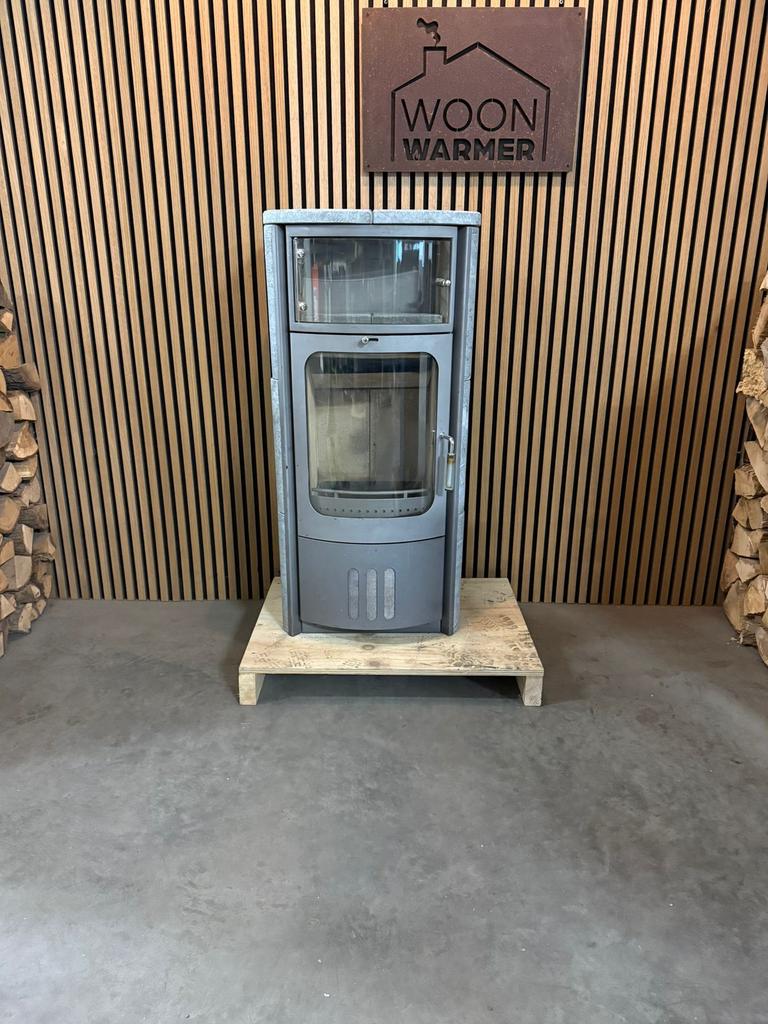 25204 Speksteenkachel Hark 7kw, Ophalen, Info@woonwarmer.nl, Gebruikt, Houtkachel