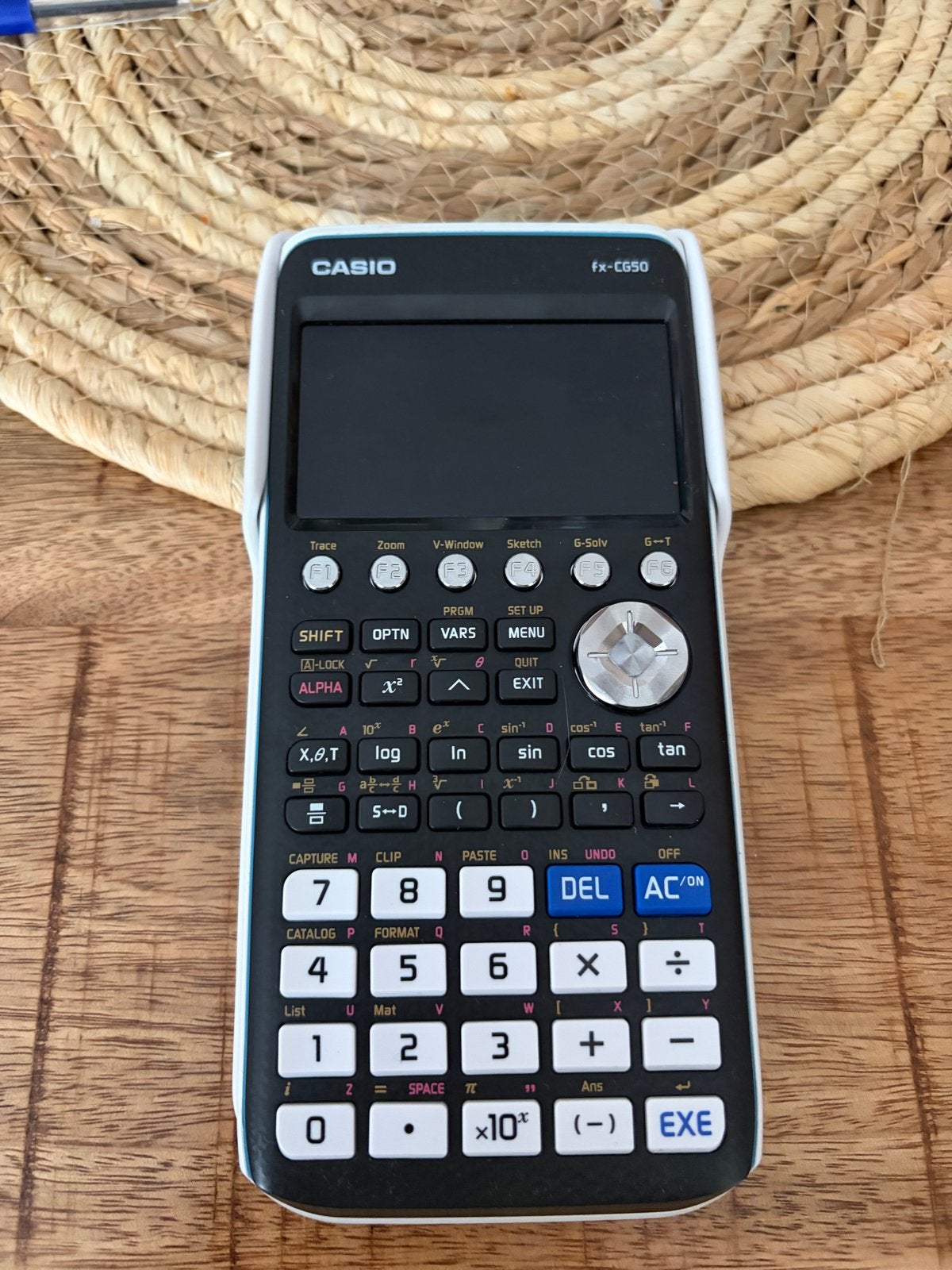 CASIO fx-cg50, Diversen, Rekenmachines, Ophalen of Verzenden, Grafische rekenmachine, Zo goed als nieuw