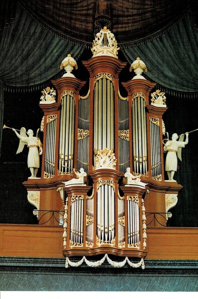 Harderwijk, Orgel Herv. Kerk, Ophalen of Verzenden, 1940 tot 1960, Ongelopen, Gelderland