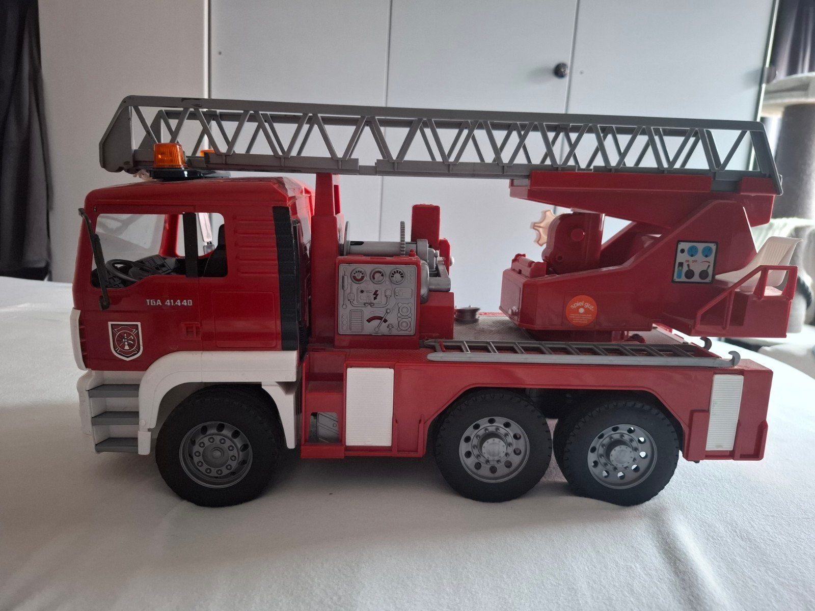 Bruder Brandweerwagen, Ophalen of Verzenden, Gebruikt