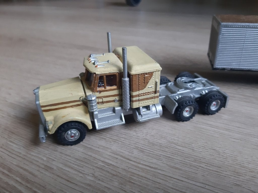 Shinsei Mini Power Kenworth vrachtwagen, Overige merken, Gebruikt, Groter dan 1:32, Ophalen of Verzenden