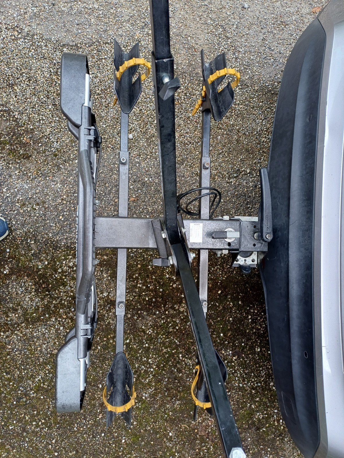 Spinder Hawk Trekhaak Fietsendrager - Zo goed als nieuw, Ophalen, Gebruikt, 2 fietsen, Trekhaakdrager