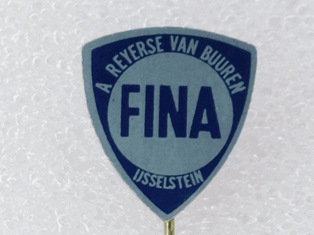 SP1961 Speldje A Reyerse van buuren FINA Ijsselstein, Ophalen of Verzenden, Gebruikt, Overige onderwerpen