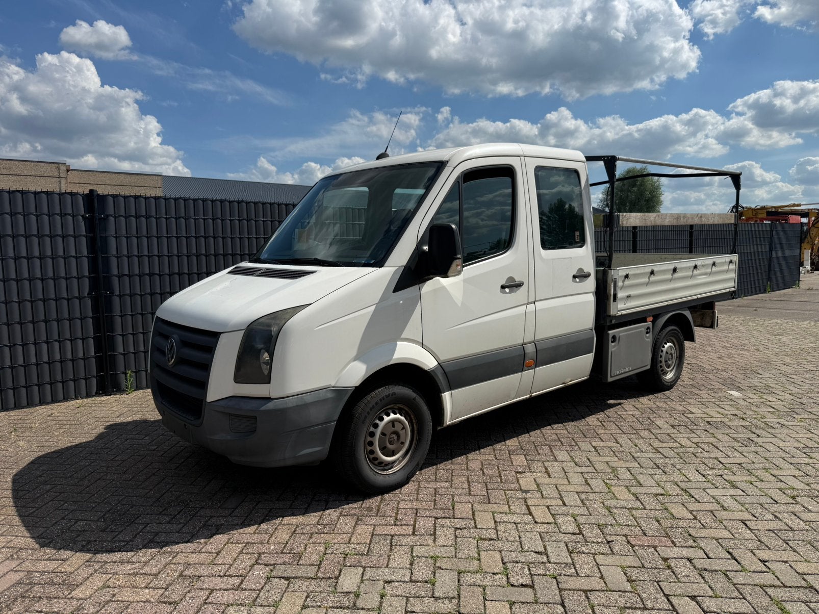 Volkswagen Crafter Dubbelcabine Kipper open laadbak 2.5 TDI, Euro 5, 4 cilinders, 130 pk, 3500 kg