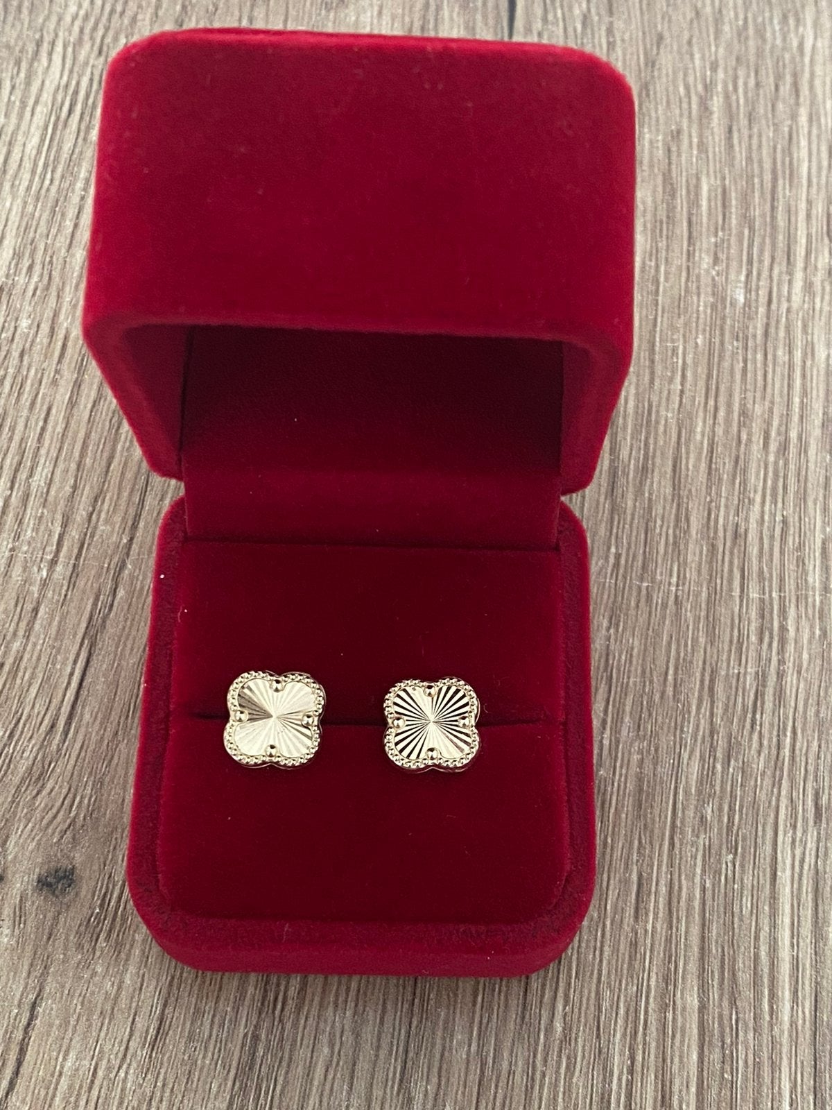Mooie 14 karaat gouden oorbellen 585 goud, -, -, Nieuw, Ophalen of Verzenden