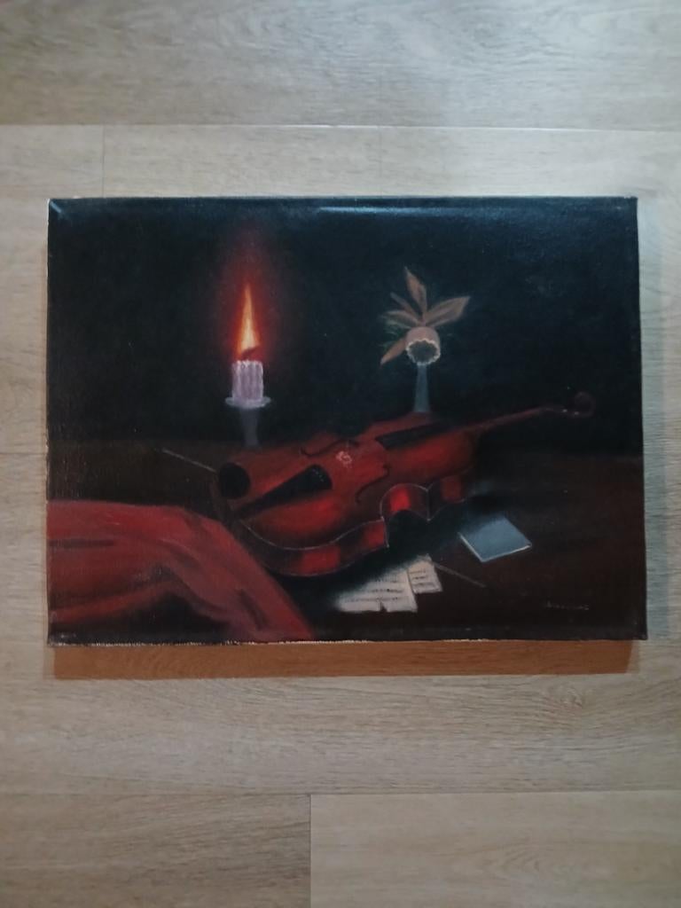 Schilderij op doek J.P. Linckens, Ophalen of Verzenden