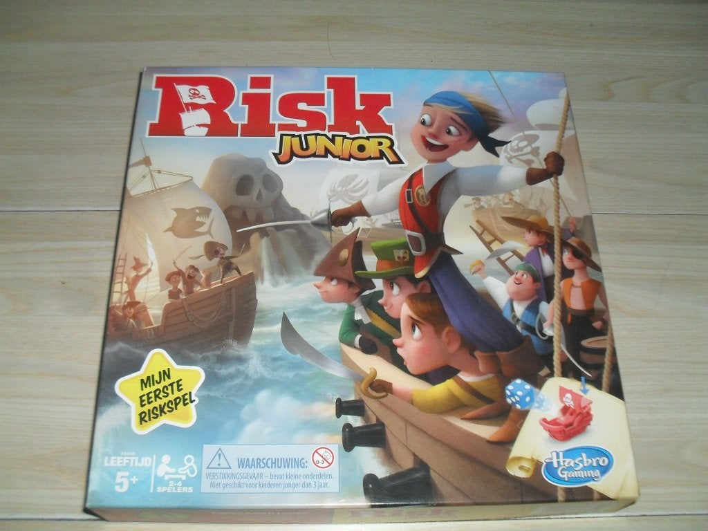Junior Risk, Een of twee spelers, Ophalen, Zo goed als nieuw, Hasbro
