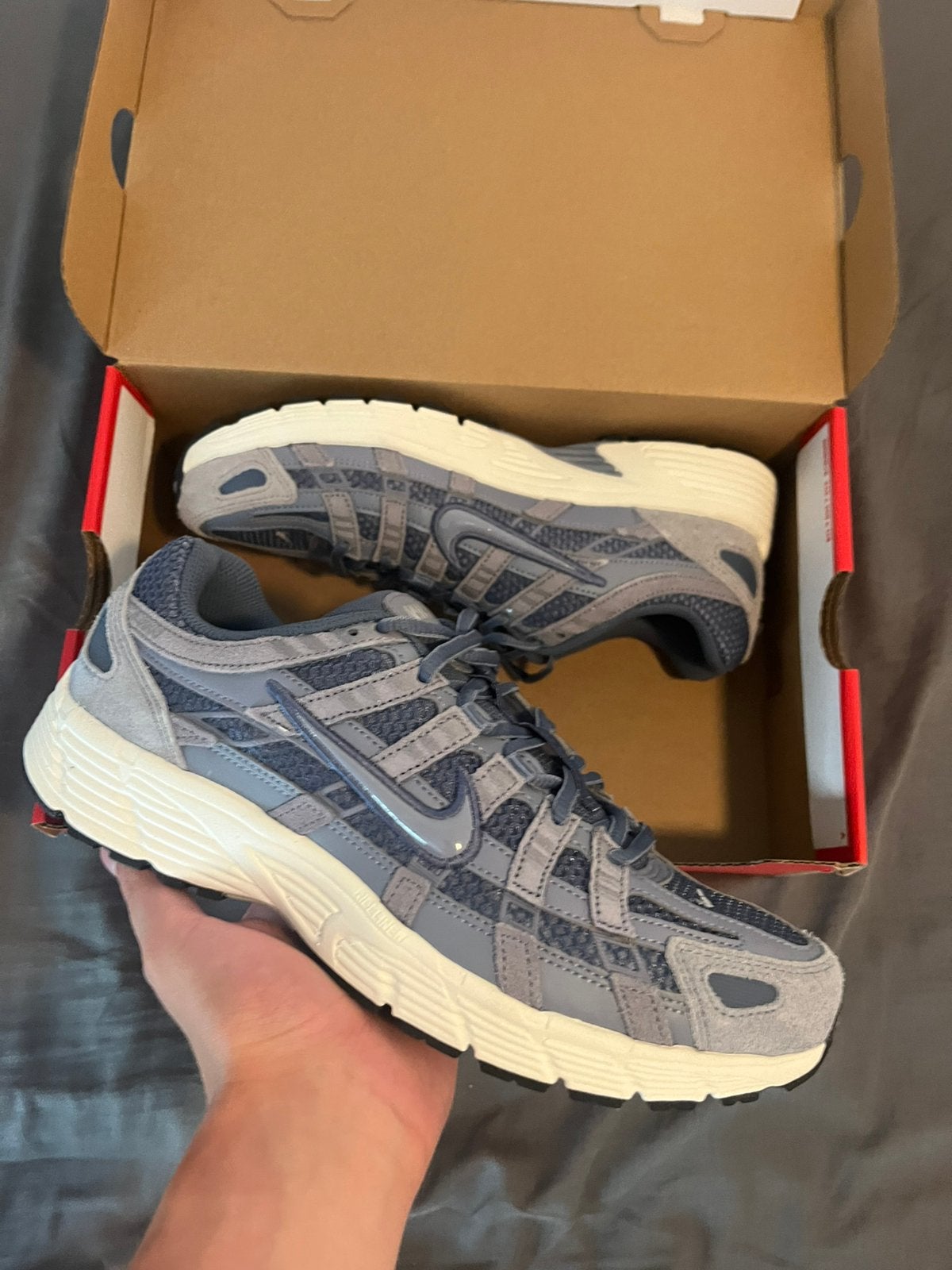 Nike P-6000 Denim Blue - 42.5, Ophalen of Verzenden, Nieuw, Blauw, Sneakers of Gympen