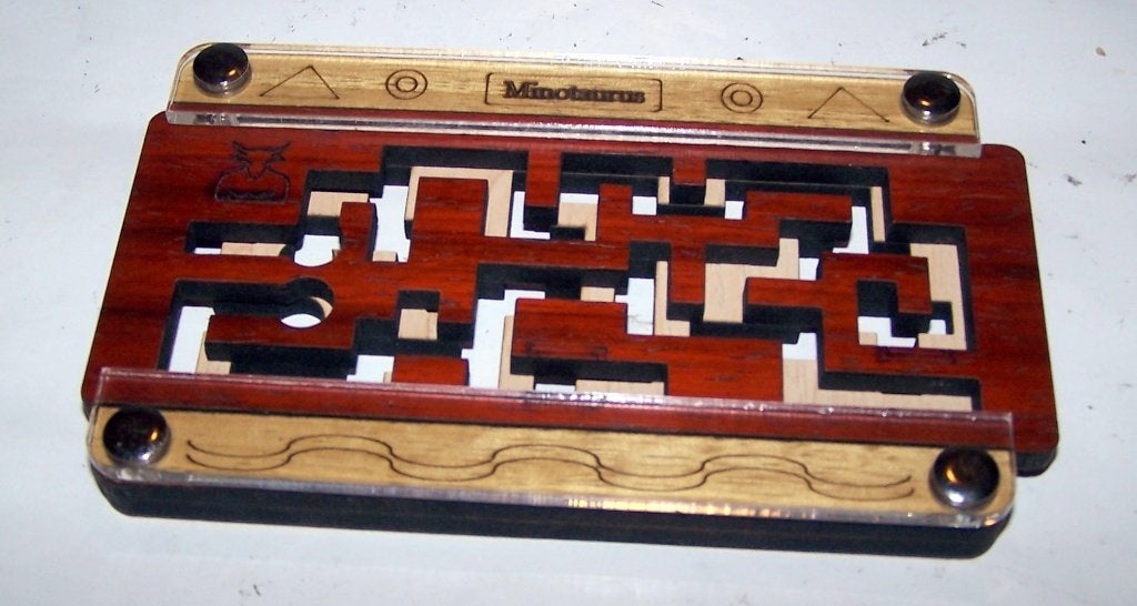 Minotaurus Houten 3D puzzel. Nieuwstaat., Ophalen of Verzenden, Minder dan 500 stukjes, Nieuw, Rubik's of 3D-puzzel