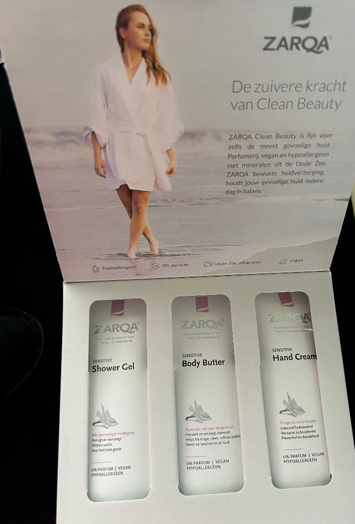 ZARQA clean beauty pakket *~~nieuw~~*, Verzenden, Nieuw, Bad & Douche
