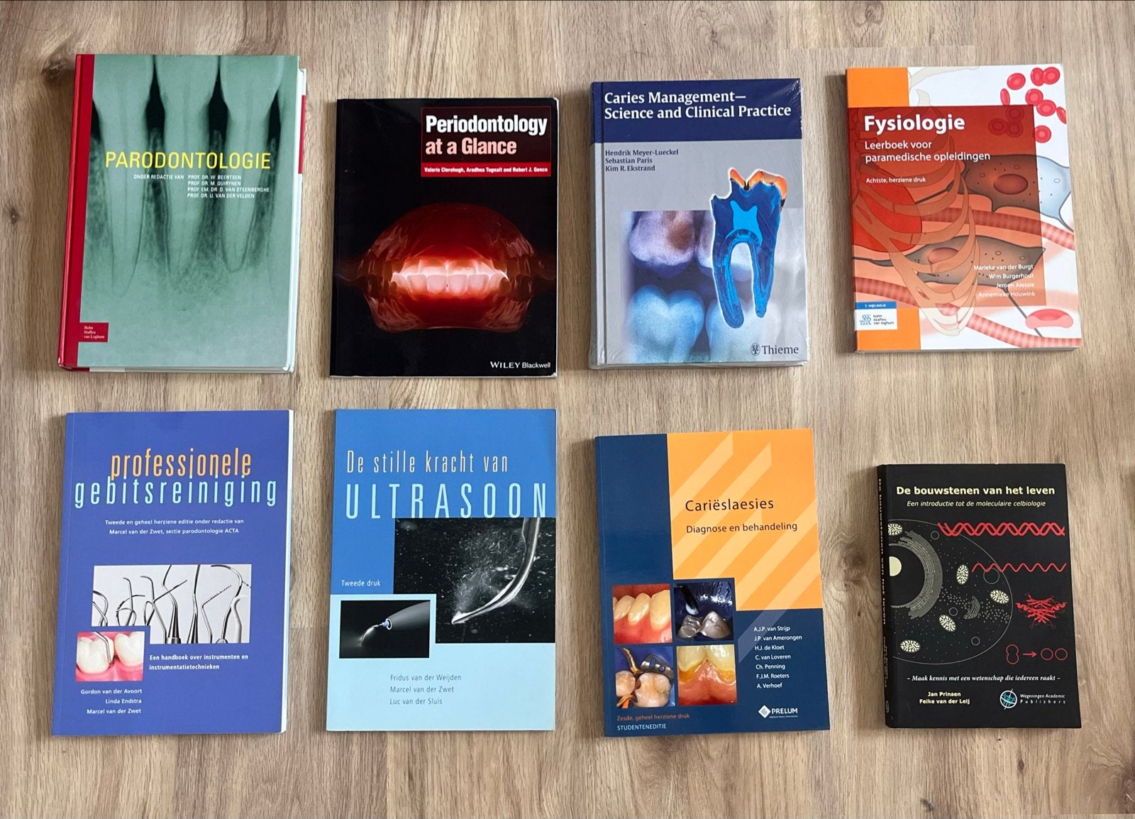 Diverse tandheelkundige en gezondheidszorg studieboeken, Boeken, Verzenden, Beta, Zo goed als nieuw, HBO
