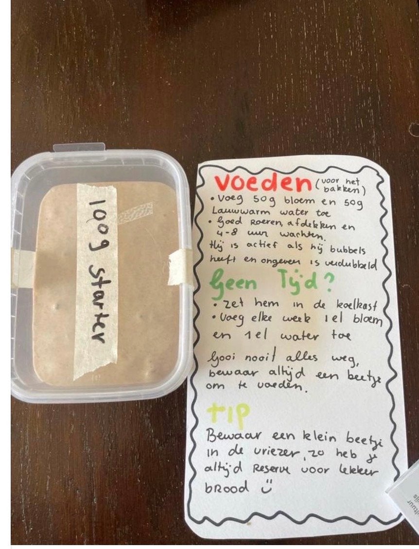 BIO zuurdesemstarter, Ophalen of Verzenden