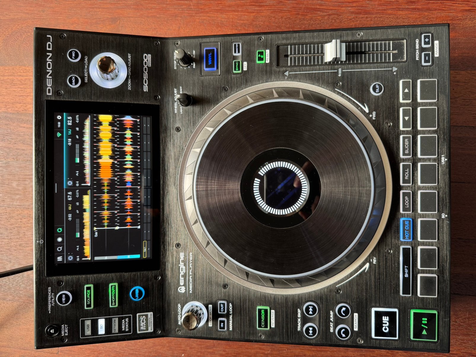 DenonDJ SC5000 zo goed als nieuw met doos + LC6000, Ophalen, Zo goed als nieuw, Dj-set, Denon