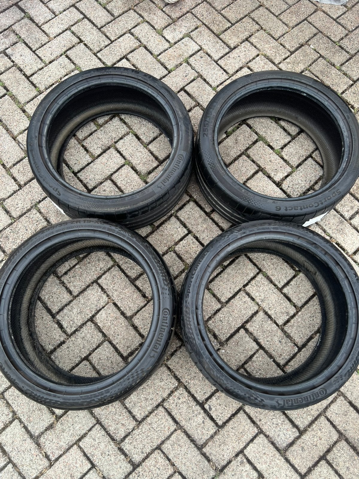 255/35/19 96Y Continental SportContact 6/7 Zomerbanden, Auto-onderdelen, Banden en Velgen, 19 inch, 255 mm, Ophalen of Verzenden