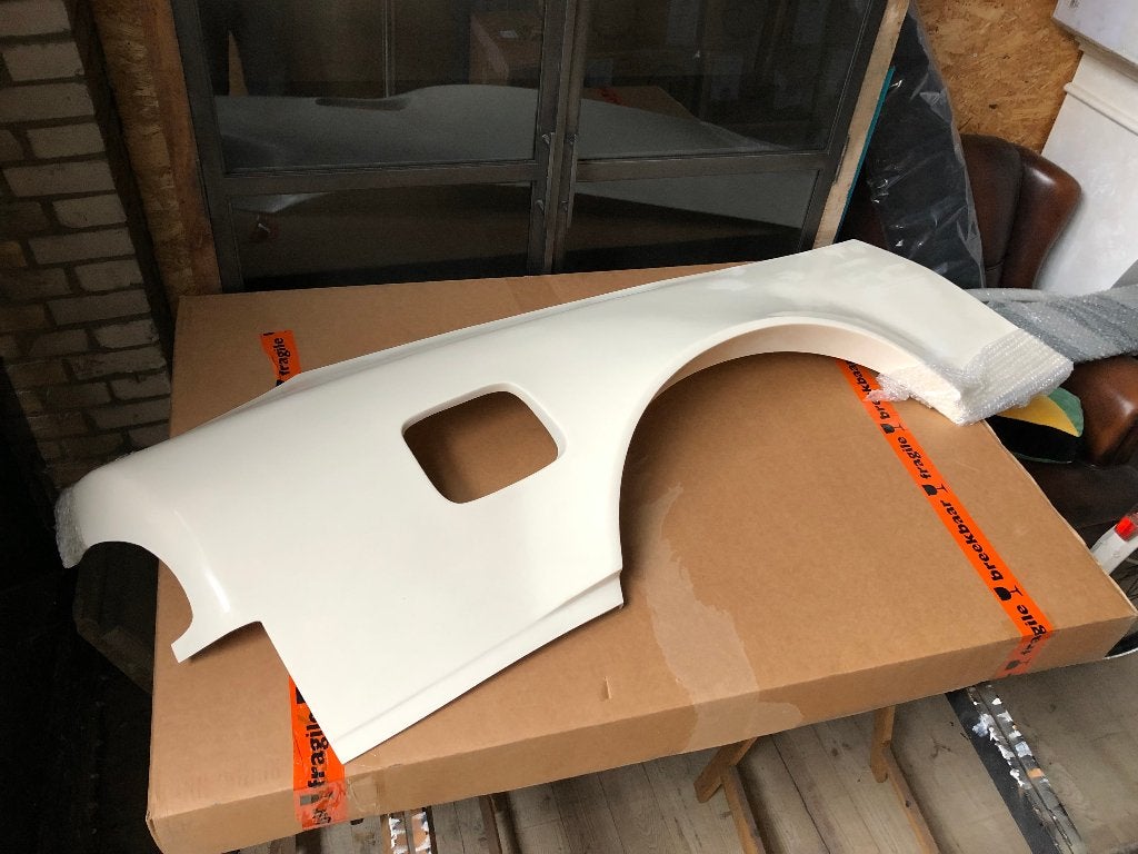 Origin Lab 55mm wide rear fenders - Nissan 200sx S13, Ophalen of Verzenden