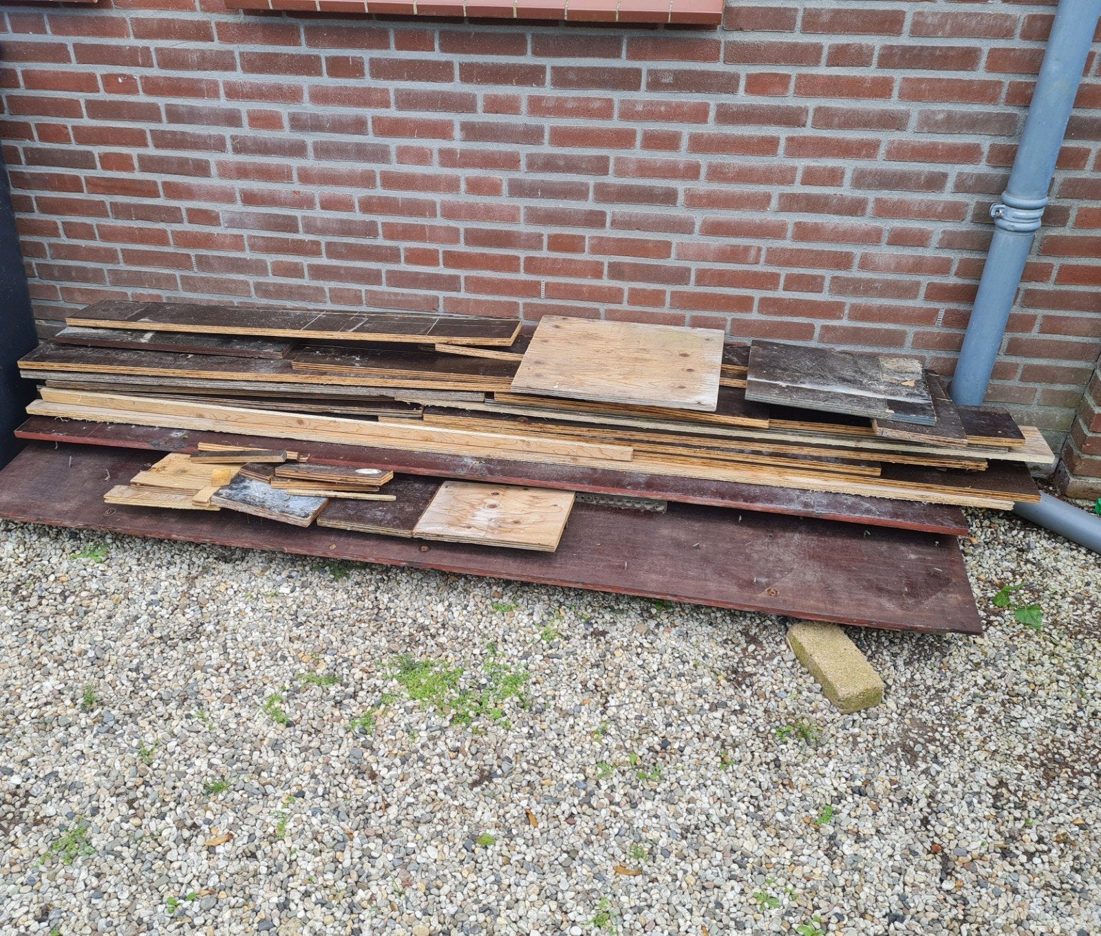 Betonplex diverse afmetingen, Ophalen, Gebruikt, Minder dan 25 mm, 200 tot 250 cm