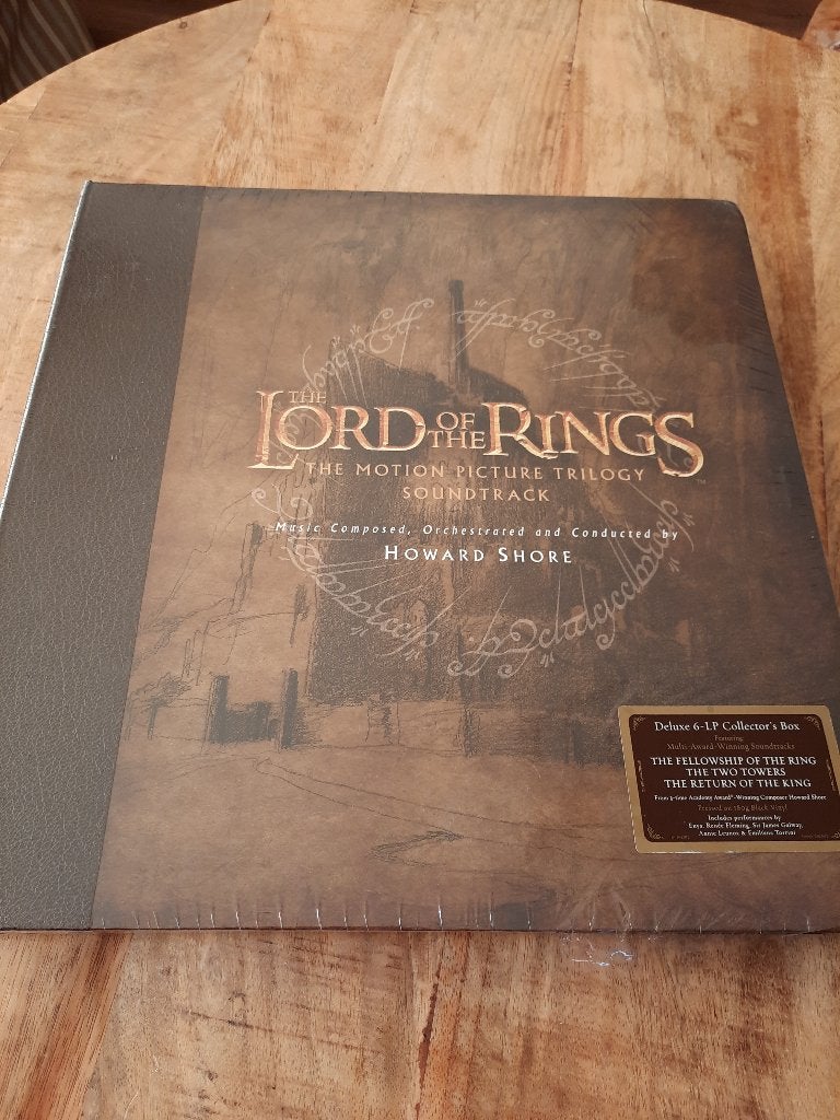 The Lord of the Rings: The Motion Picture Trilogy Soundtrack, Cd's en Dvd's, Vinyl | Pop, Ophalen of Verzenden, Nieuw in verpakking
