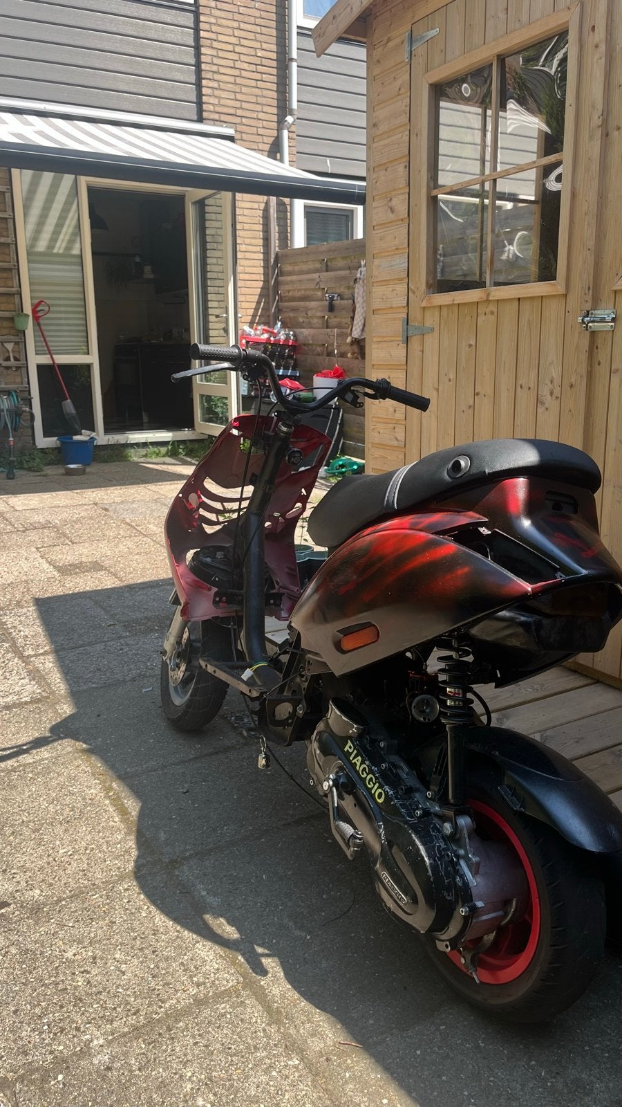 Piaggio Zip 125 stage 1 (WOK) met papieren, Fietsen en Brommers, Ophalen, Gebruikt, Maximaal 45 km/u, Zip