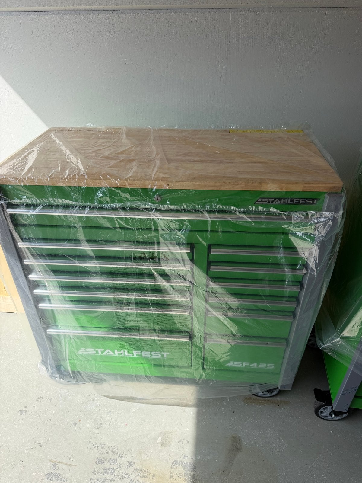 Stahlfest Gereedschapswagen met Houten Werkblad, Ophalen of Verzenden, Nieuw