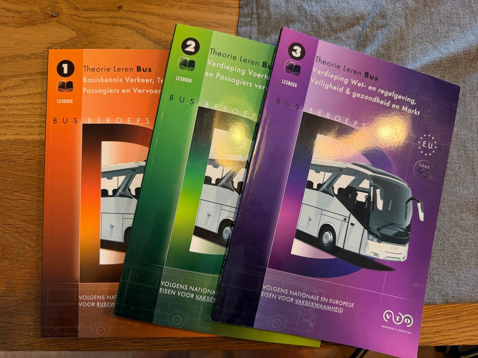 Theorie Leren Bus: Complete Set (Deel 1, 2, 3), Boeken, Studieboeken en Cursussen, Ophalen of Verzenden, Zo goed als nieuw, MBO