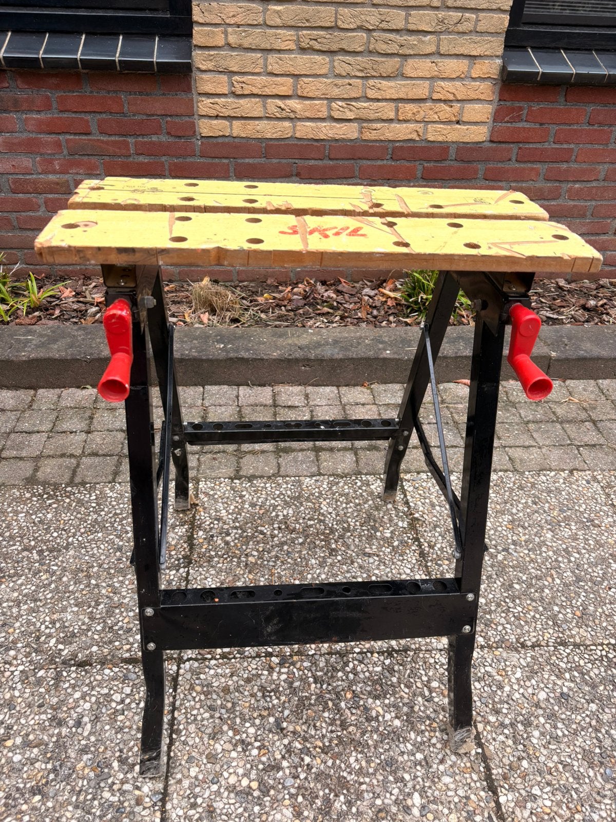 Skil werkbank, Ophalen, Gebruikt