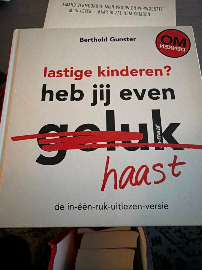 WK4.  Berthold Gunster Lastige kinderen? Heb jij even haast?, Ophalen of Verzenden, Berthold Gunster, Ontwikkelingspsychologie