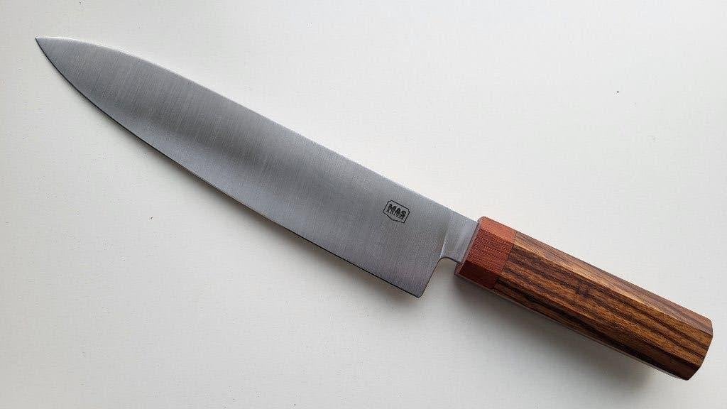 Custom koksmes  22cm, Los bestek, Keukenmes, Nieuw, Ophalen of Verzenden
