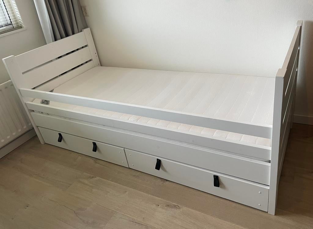 Rockwood kinderbed (90 x 200 cm) inclusief matras, Ophalen, Gebruikt, 90 cm, Eenpersoons