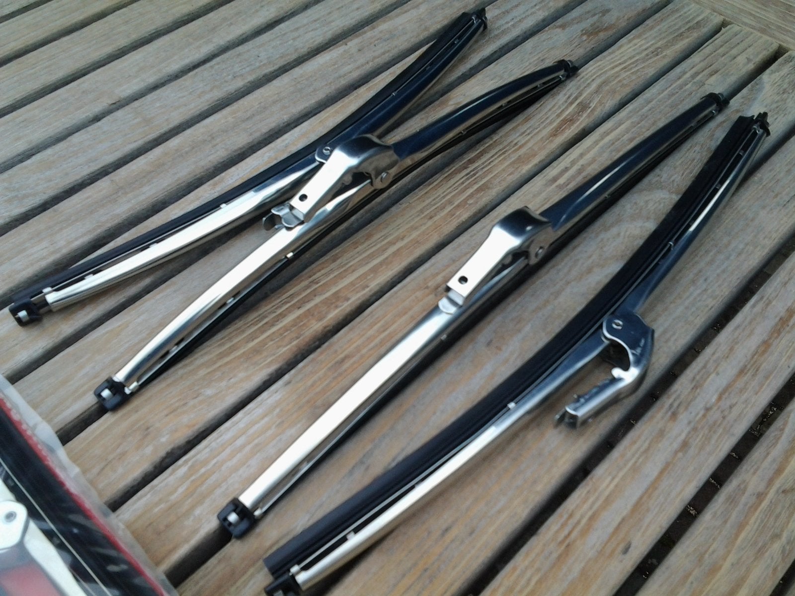 Chrome oldtimer ruitenwissers, Ophalen of Verzenden, Nieuw, Rover