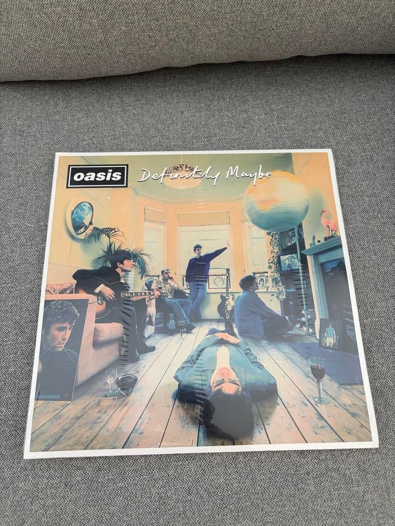 LP Definitely Maybe - Oasis, Geseald, Ophalen of Verzenden, Nieuw in verpakking, 12 inch