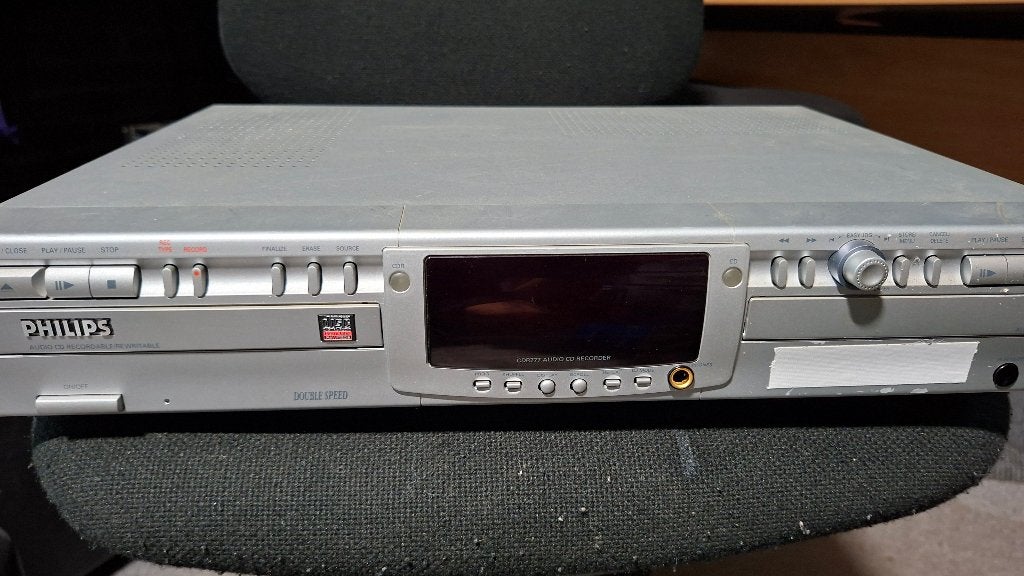 Philips CDR777 CD-copier, Audio, Tv en Foto, Ophalen of Verzenden, Gebruikt, Philips