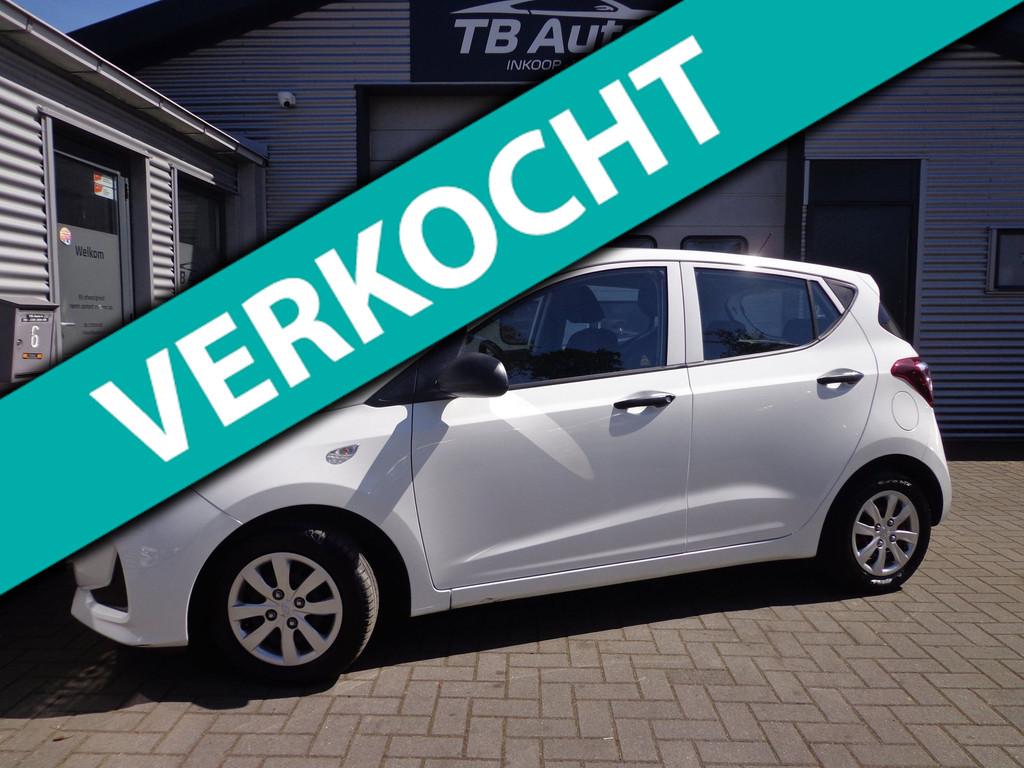 Hyundai I10 1.0i i-Motion 5-DRS ! AIRCO !, Voorwielaandrijving, Stof, Gebruikt, 4 stoelen
