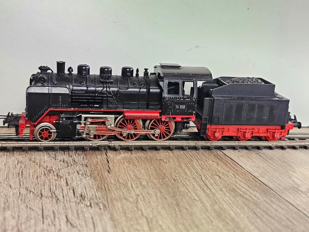 Modeltrein Ho trix-express BR-24 stoomlokomotief, Ophalen of Verzenden, Gelijkstroom, Locomotief, Trix