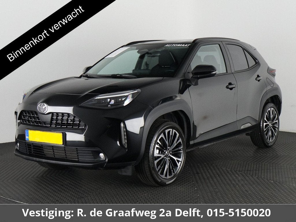 Toyota Yaris Cross 1.5 Hybrid Executive | Panoramadak | Navi, Auto's, Toyota, Gebruikt, Zwart, 1490 cc, Bedrijf