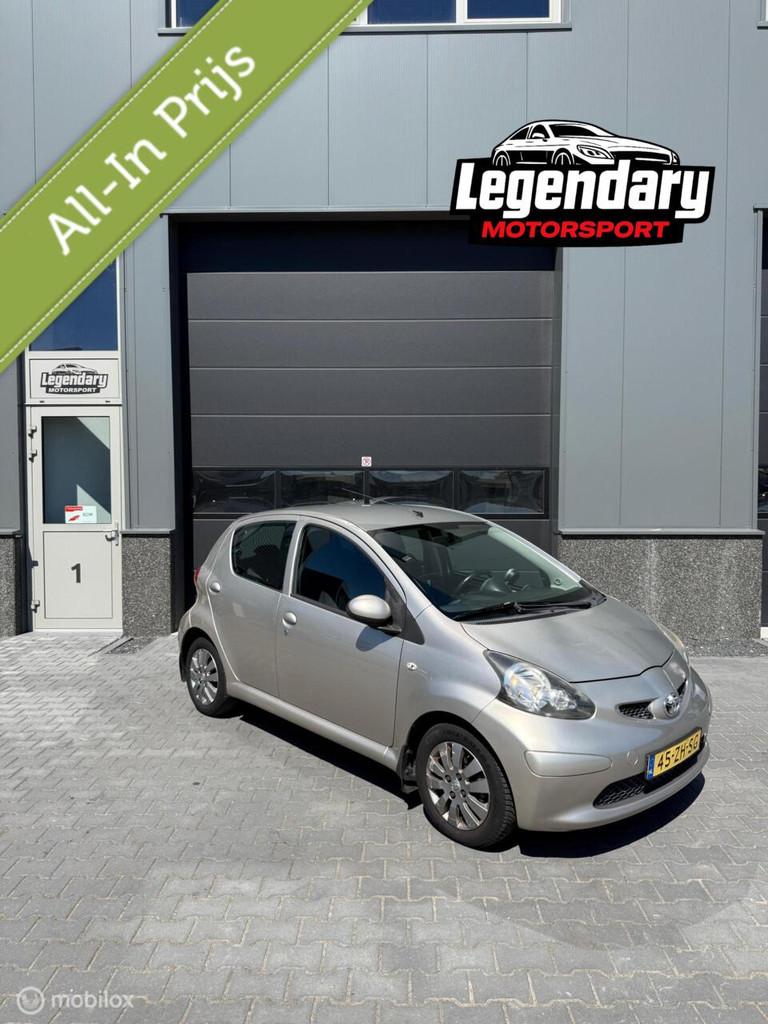 Toyota Aygo 1.0-12V Automaat | 5-Deurs | Airco | LMV, Auto's, Toyota, Bedrijf, Te koop, Aygo, ABS, Airbags, Airconditioning, Alarm