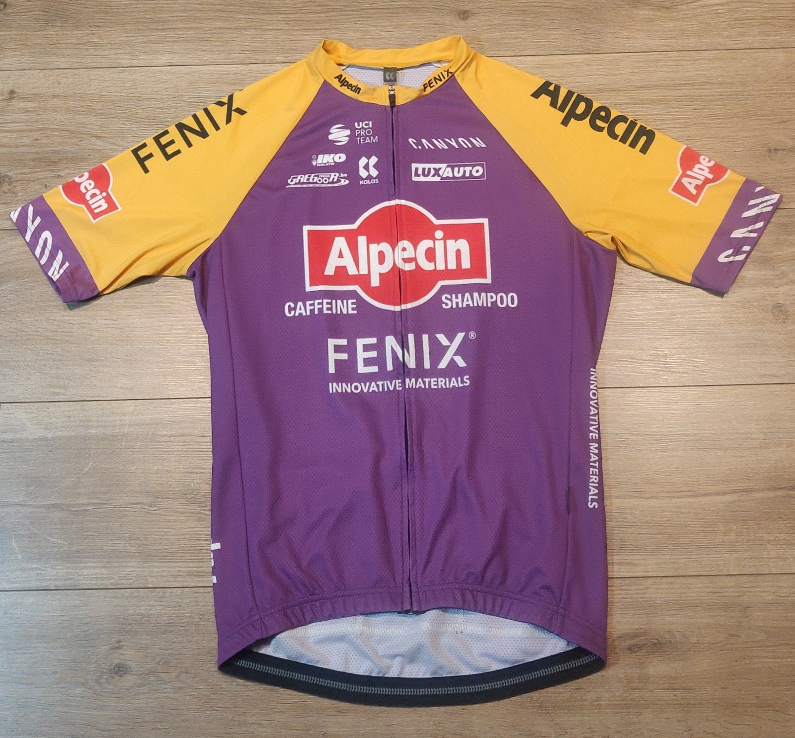 Wielershirt Alpecin Merci Poupou, Ophalen of Verzenden, Zo goed als nieuw