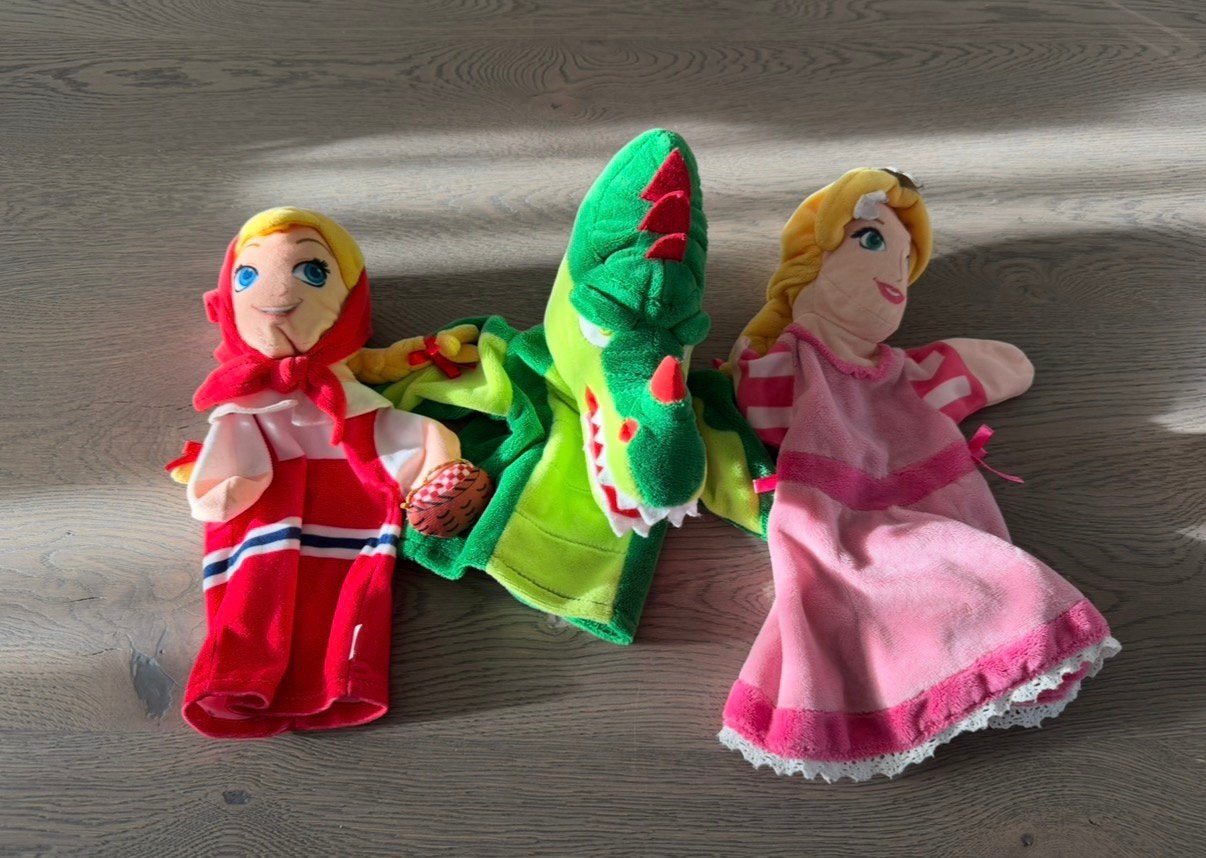 Efteling Handpoppen, Ophalen of Verzenden, Zo goed als nieuw