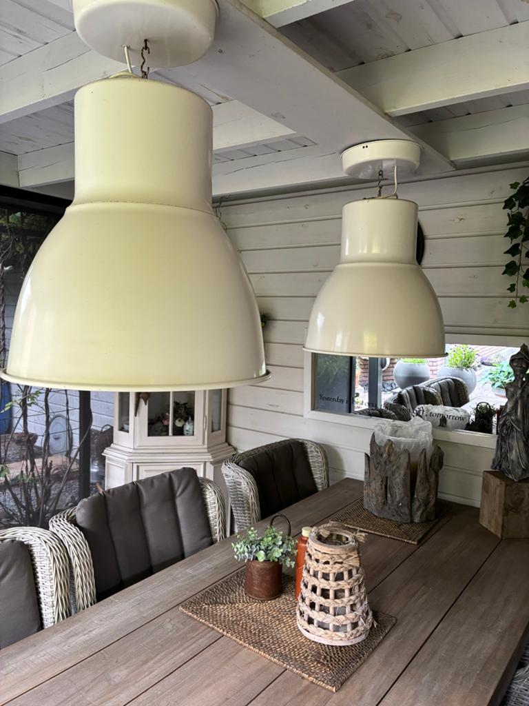 Lampen voor onder overkapping, Ophalen of Verzenden, Zo goed als nieuw, 50 tot 75 cm