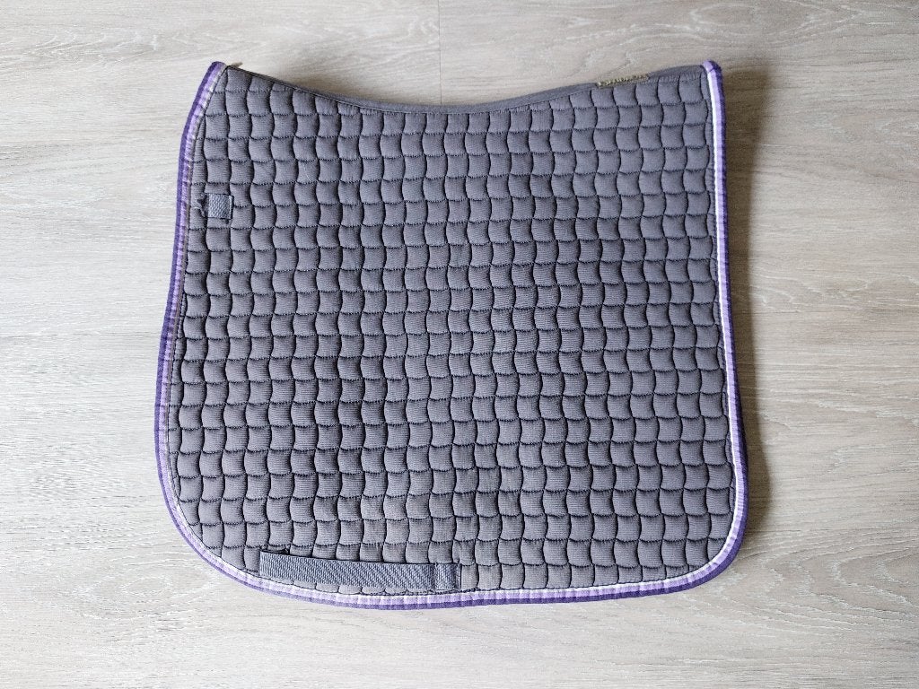 Eskadron Cotton zadeldekje / dekje, grijs - maat FULL/DRESS, Dieren en Toebehoren, Paarden en Pony's | Dekens en Dekjes, Full (L)