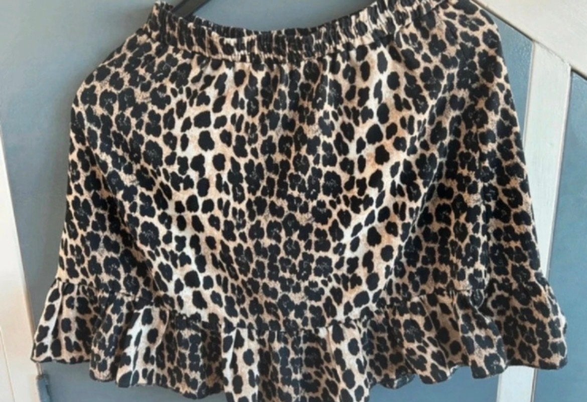 Seven Sisters Luipaardprint Rokje Maat M, Kleding | Dames, Rokken, Maat 38/40 (M), Meerkleurig, Ophalen of Verzenden, Zo goed als nieuw