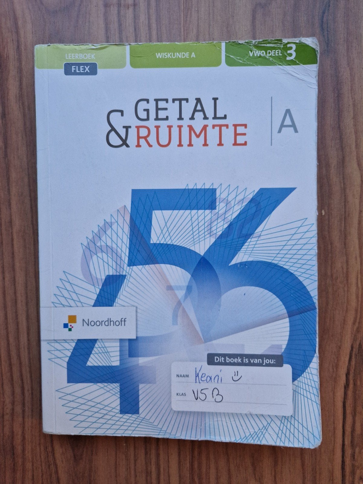 Getal & Ruimte VWO A deel 3 flex, Ophalen, Gelezen, VWO, Wiskunde A