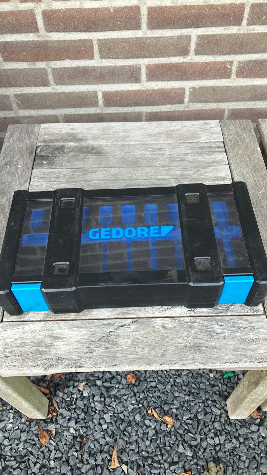 gedore doos kist inlay voor lange inbus doppen,, Ophalen of Verzenden, Zo goed als nieuw, Gedore
