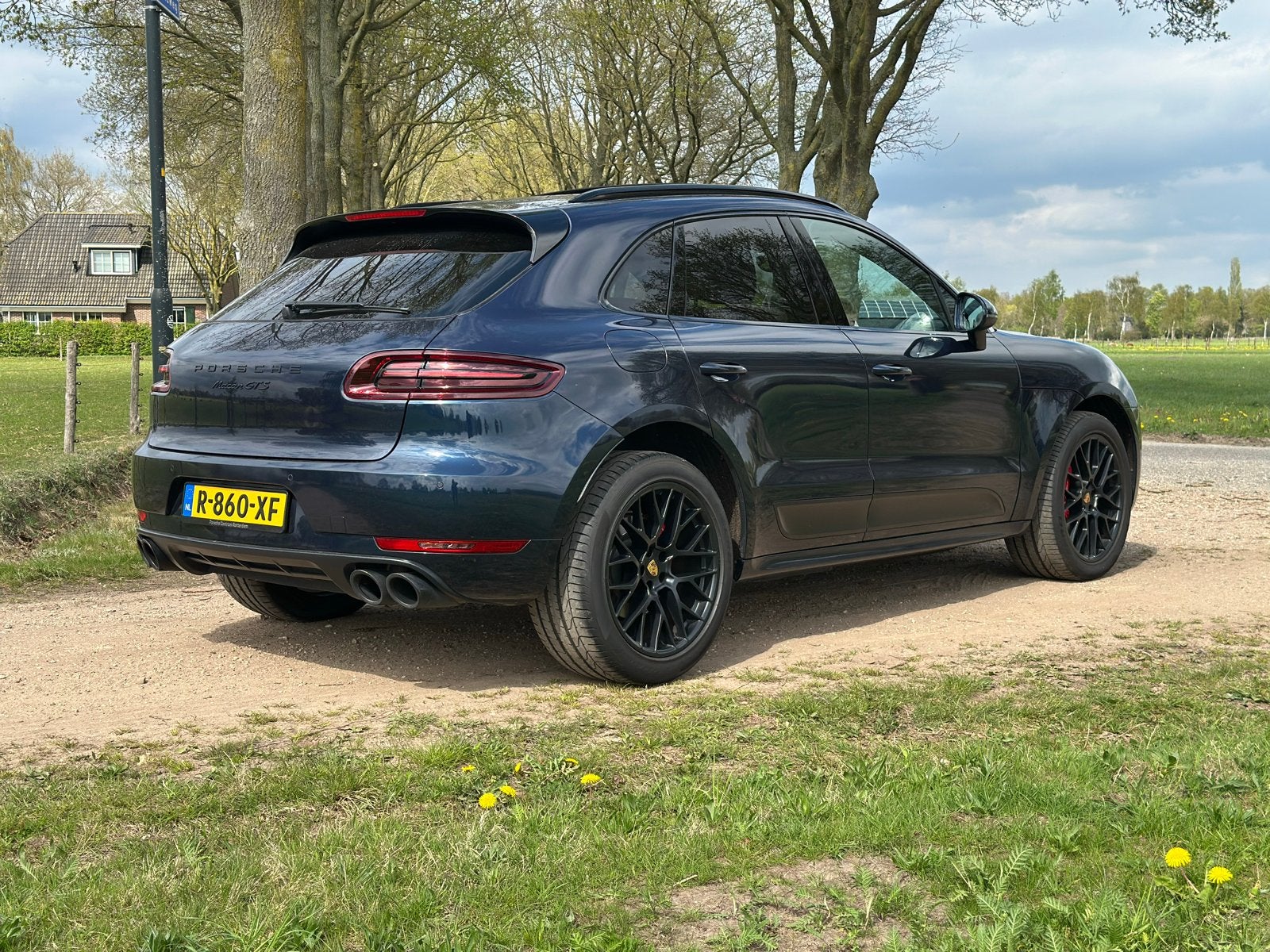 Porsche Macan 3.0 GTS 2018 Blauw, Automaat, Metallic lak, Blauw, 360 pk