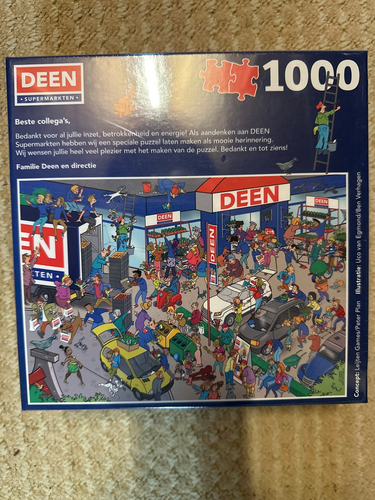 Nieuw DEEN Supermarkten 1000 stukjes puzzel - Collectors ite, Ophalen of Verzenden, 500 t/m 1500 stukjes, Nieuw, Legpuzzel